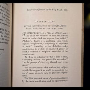 1895 Spiritual Book Enoch Signed Bible Genre Christian Jesus Entire Sanctification Rev W. Jones