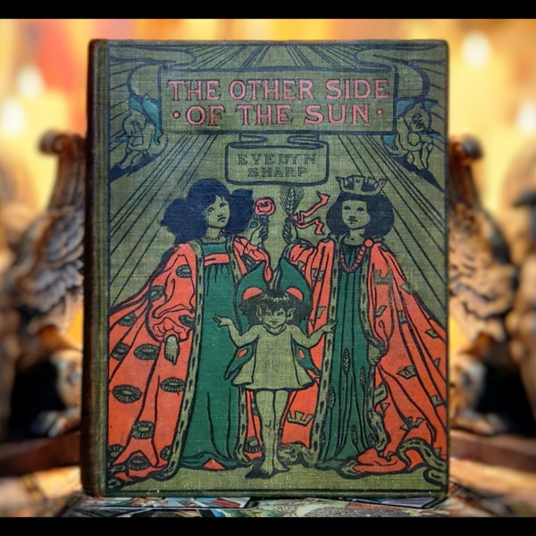 1900 FAIRY TALES Witches Other Side of the Sun "Rare" Fairyland 122 Years Old