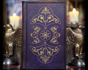 1846 Edgar Allan Poe Haunted Palace Poets and Poetry of America Book Raven Poet