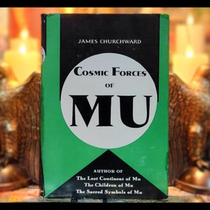 1934 Cosmic forces of Mu Metaphysics Angels Atlantis Book Collectors Lemuria Gift Occult Book Mythology Book Angel Gift Book Lost Continent