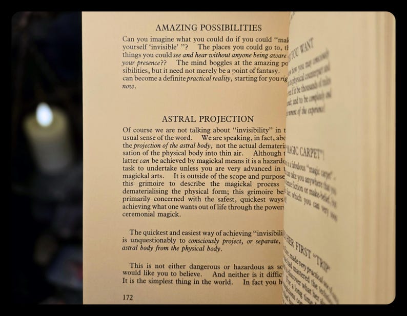 MASTER GRIMOIRE Witchcraft Spell Occult Book of Shadows Necromancy (Rare) Magic Divination Alchemy Witch Cabbala Kabbalah Occultism Gift