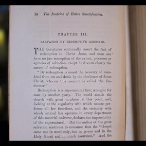 1895 Spiritual Book Enoch Signed Bible Genre Christian Jesus Entire Sanctification Rev W. Jones