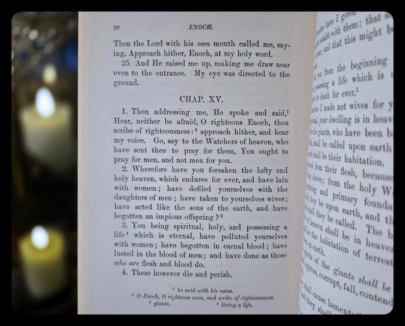 Book of Enoch Ethiopian Bible Astrology Angels Sorcery Divination Occult Spiritual