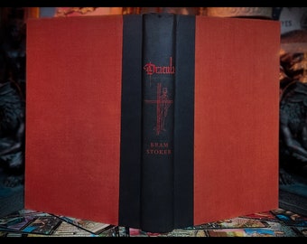 Dracula: 1st Edition Thus Gothic With Hard Slip Case Vampire Book Gift Hardcover