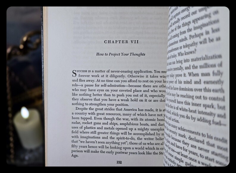 Magic of Believing Occult Metaphysical Book Tesla Vintage Self Help Mental Alchemy Telepathy Rosicrucian Psychology