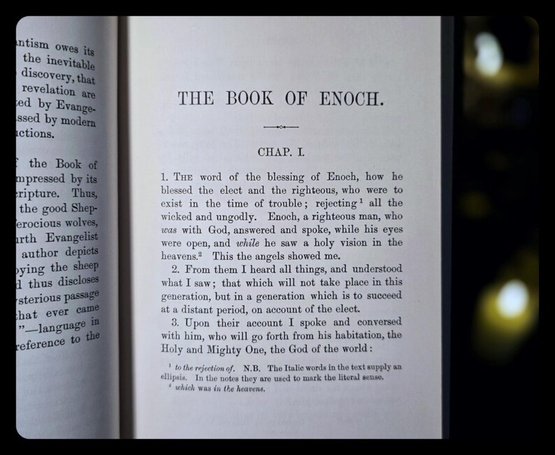 Book of Enoch Ethiopian Bible Astrology Angels Sorcery Divination Occult Spiritual