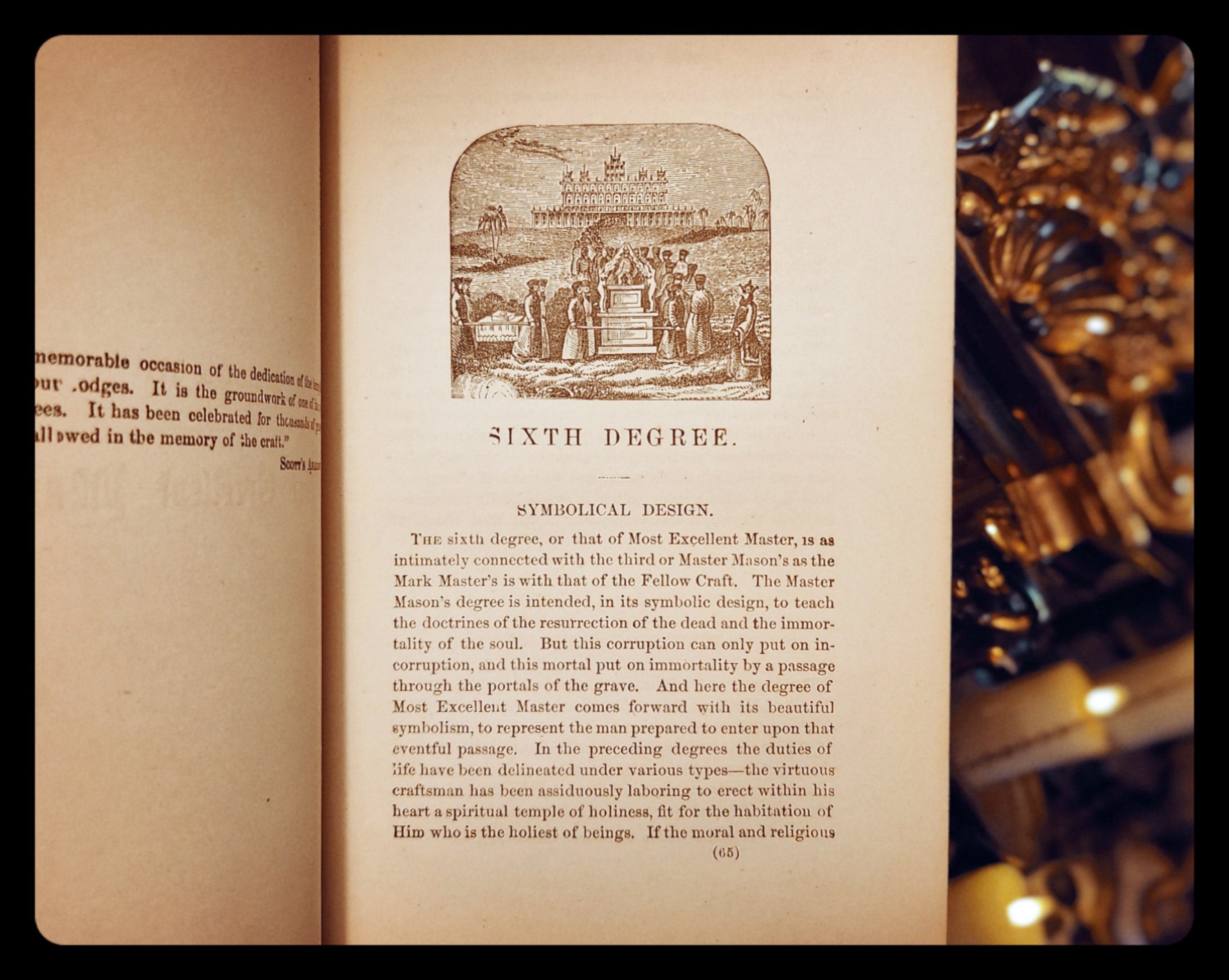 1874年フリーメイソン関連書籍：ロイヤル・アーチ、フリーメイソンの
