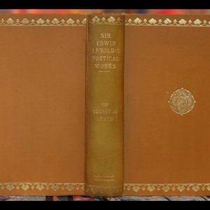 1899 SECRET OF DEATH Mythology Mysticism &quot;Rare Edition&quot; The Divine Upanishad