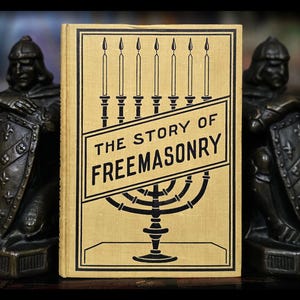 1904 Freemasonry Book Knights Templar Book Rosicrucian Secret Society Egyptian Mythology Occult Masonic
