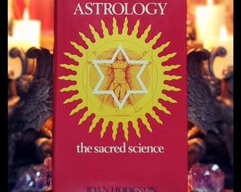 Vintage Esoteric Astrology Book: The Sacred Science, 1st Edition