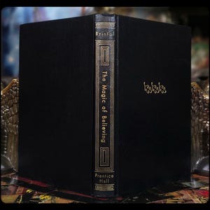 Magic of Believing Occult Metaphysical Book Tesla Vintage Self Help Mental Alchemy Telepathy Rosicrucian Psychology
