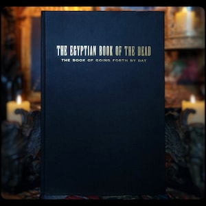 BOOK of THE DEAD Egyptian Spells Incantations Occult Magic &quot;Rare Edition&quot; Stunning