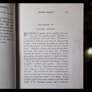 1895 Spiritual Book Enoch Signed Bible Genre Christian Jesus Entire Sanctification Rev W. Jones