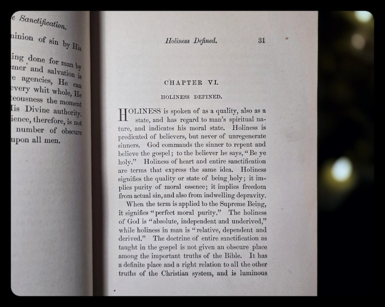 1895 Spiritual Book Enoch Signed Bible Genre Christian Jesus Entire Sanctification Rev W. Jones