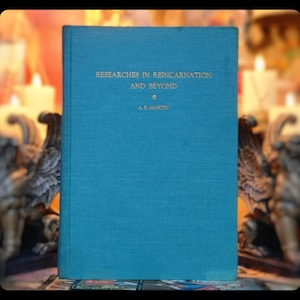 1942 REINCARNATION AND BEYOND Book &quot;Rare 1st Edition&quot; Metaphysical Past Lives Occult Book Occultism Esoteric Vintage Gift