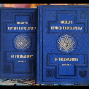 1929 FREEMASONRY Book Set Illuminati All Seeing Eye Knights Templars Magic 1100 + Pages Knights Templar Occult Masonic Masonry 33rd Degree