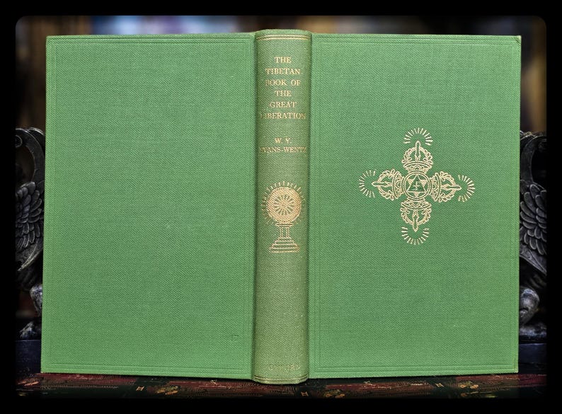 1954 Tibetan Book of Liberation Astrology Metaphysical Self Help Buddhism Occult