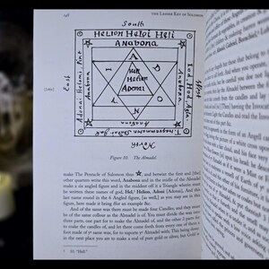 Lesser Key of Solomon Occult Grimoire, Magick Book Necromancy Witchcraft