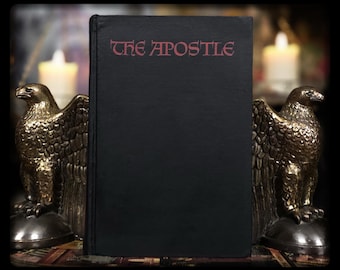 1943 The Apostle Book, Sholem Asch 1st Edition, Religious Novel