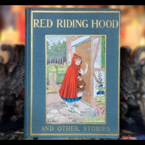 1917 RED RIDING HOOD Cinderella Alice in Wonderland &quot;Incredible Condition&quot; Sleeping Beauty