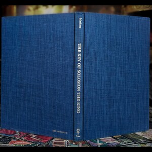 Key of Solomon Witchcraft Book Metaphysical Necromancy Book Divination Astrology Esoteric Magic Herbal Lore Vintage Occult Book Grimoire