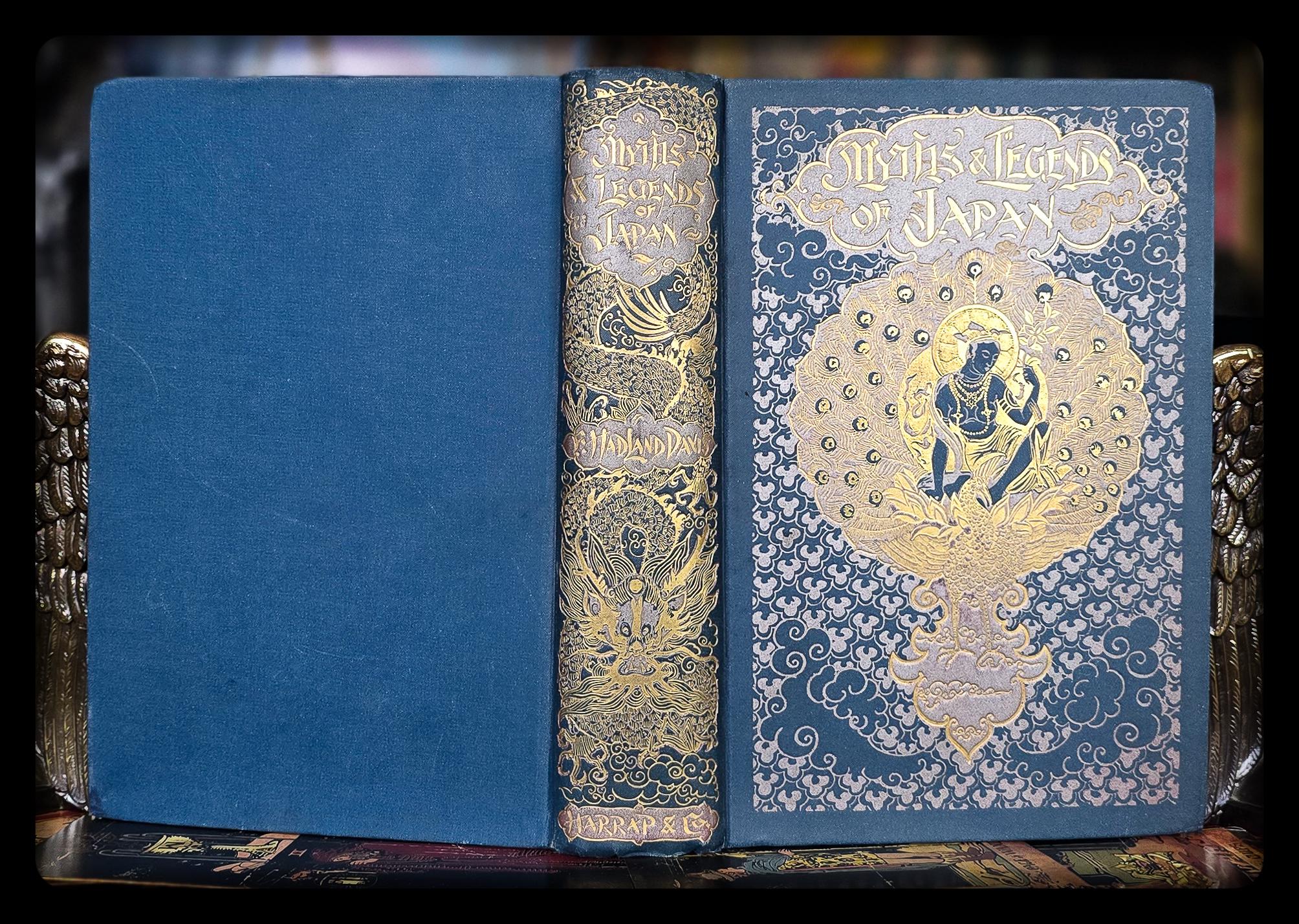1913 Legends of Japan Occult Sorcery Magic Japanese Mythology Book