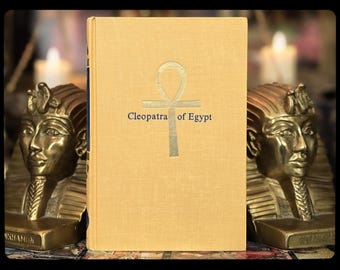 1961 CLEOPATRA Ancient Egypt Book (Beautiful Condition) Mythology Egyptian Art Artwork Gift Caesar Antony History Life And Times