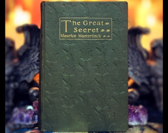 1922 THE GREAT SECRET Metaphysical Book Occult Alchemy Reincarnation Witchcraft Occultism Esoteric Antique Vintage Sorcery