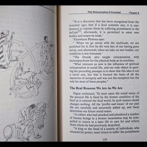 Reincarnation Occult Rosicrucian Metaphysical Spiritual Alchemy Book Vintage Egyptian Mythology Past Lives Life After Death Druids Esoteric