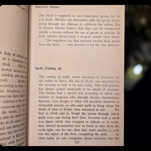 Witchcraft Book Occult Book Sorcery Magic Book Numerology Book Metaphysical Book Vampire Book Vintage Occultism Magick Mythology Book