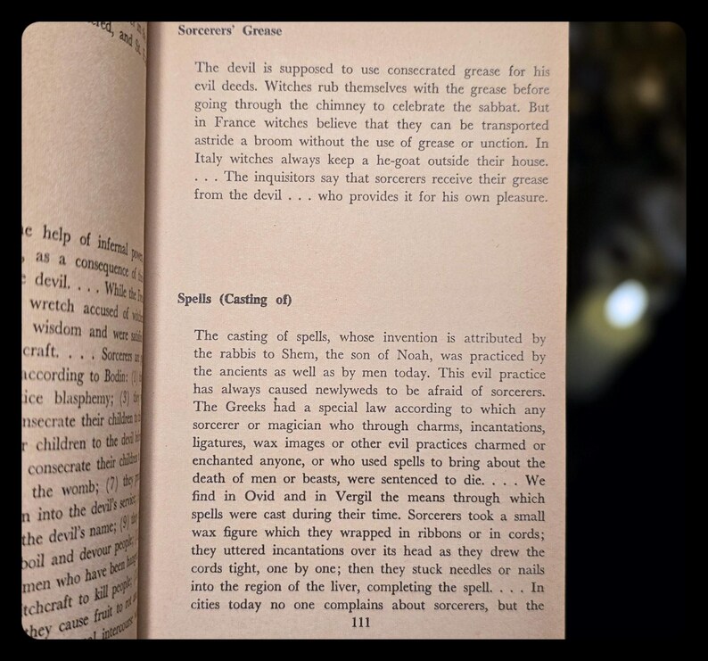 Witchcraft Book Occult Book Sorcery Magic Book Numerology Book Metaphysical Book Vampire Book Vintage Occultism Magick Mythology Book