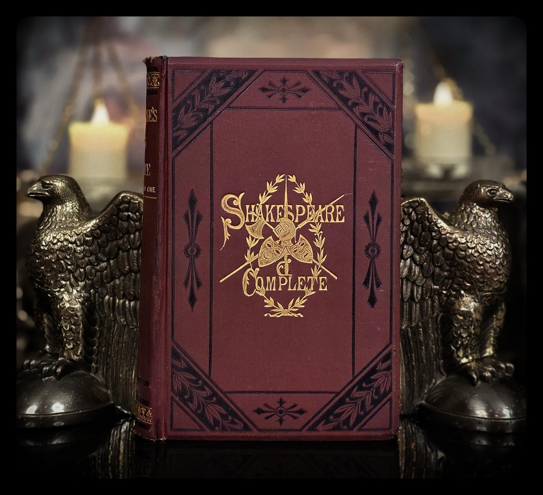 Antique Book Macbeth - Etsy