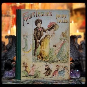 1892 Fairy Tale Book Goblins Fairyland Magic Children&#39;s Book Fairy Art Artwork Vintage Fairy Tales Antique Fairy Tales Magic Book Victorian