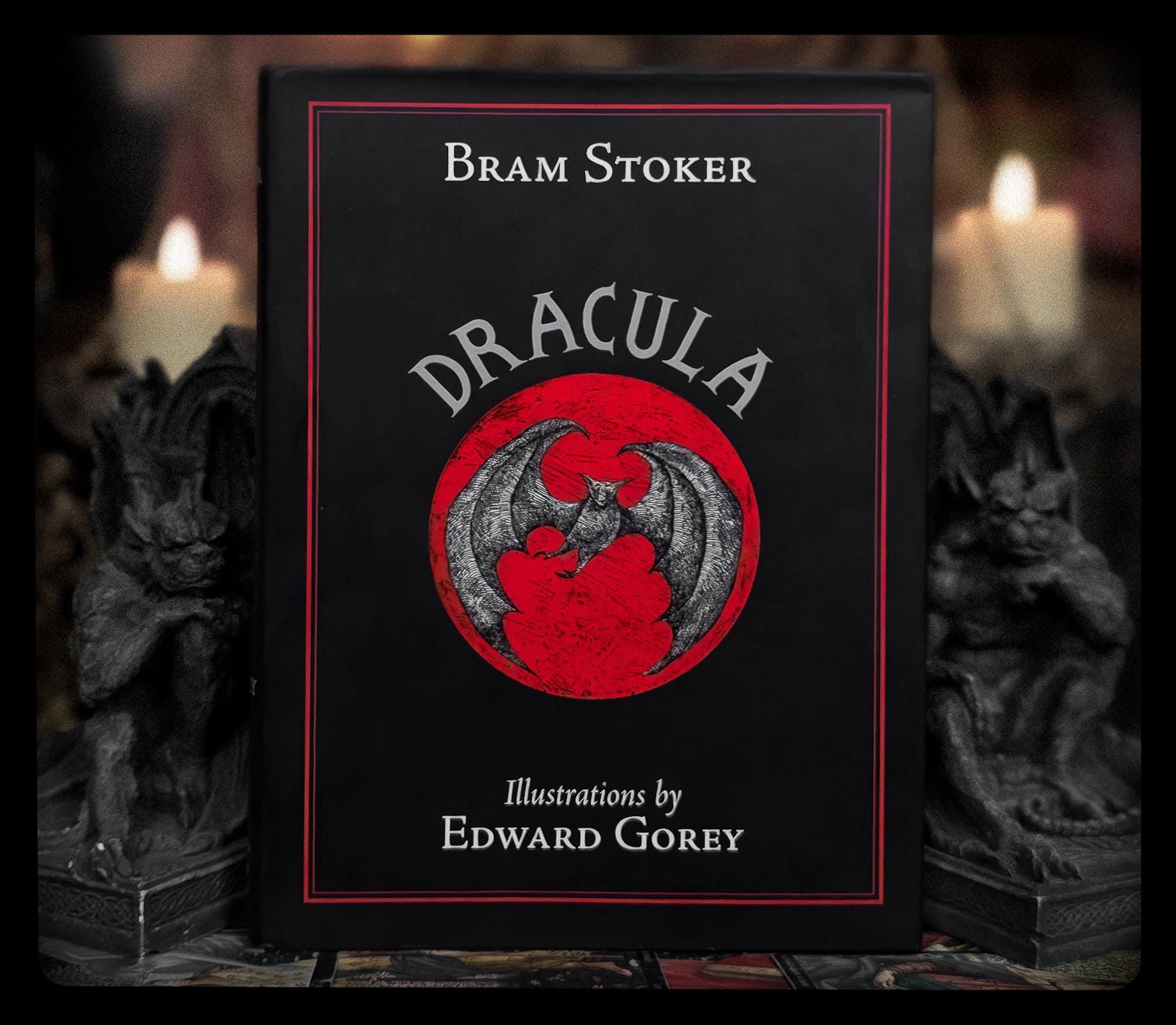 Dracula Book 1st Edition Thus Gothic Horror Vintage Vampire Gift