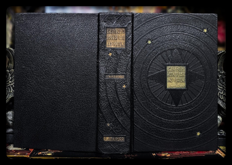 1938 Everybody's Book of Fate and Fortune Occult Astrology Numerology Metaphysical Herbal Lore