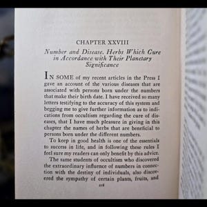 1932 Cheiro's Book of Numbers: Numerology, Astrology, Herbalism, Occult, Magic, Metaphysical Complete and Revised