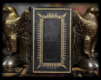 1858 Holy Prayer Book Spiritual Psalms of David Antique Bible Collectors Christian Catholic Religious