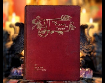 1895 1st Edition Fairy Tale Book: Angel Art, Mystical Stories