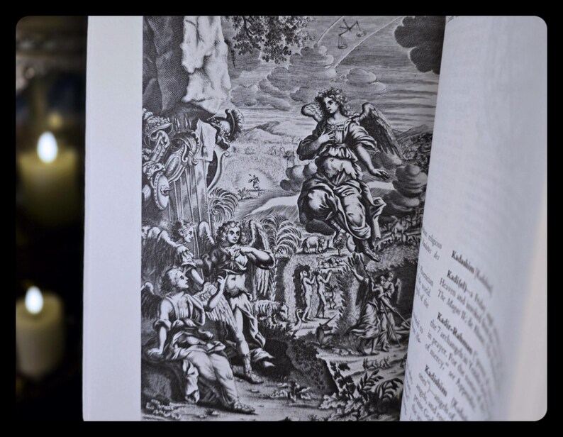 Book of Angels Occult Grimoire Book Magic Spells Metaphysical Angel Astrology