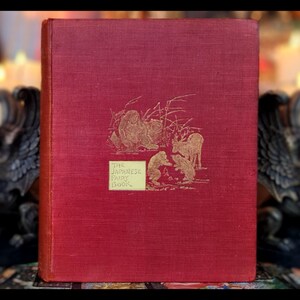1903 Japanese Fairy Tale Book, 1st Edition, Illustrated Mythology