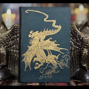 1917 The Green Fairy Book Magic Angels Andrew Lang Antique Fairy Mythology Book Witch Victorian Fairy Tale Book Witchcraft Gift Book Magic