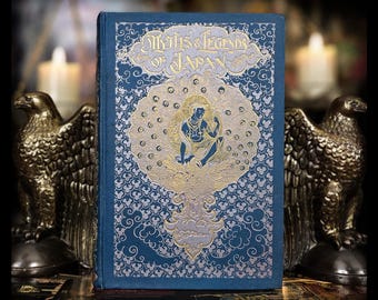 1913 Legends of Japan Occult Sorcery Magic Japanese Mythology Book Buddhism Metaphysical Antique Occultism