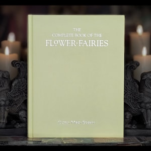 FLOWER FAIRY BOOK Fairies Vintage Fairy Tale Book Winter Summer Spring Fairies Stunning Art Artwork Fairy Tale Book Gift