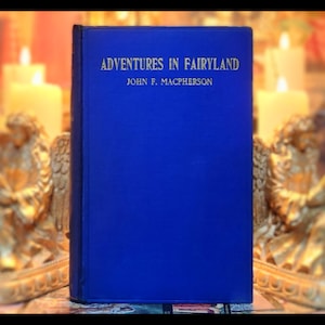 1924 ADVENTURES IN FAIRYLAND Witches &quot;Very Rare&quot; English Fairy Tales