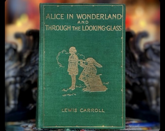 Alice im Wunderland, illustrierte antike Ausgabe von Lewis Carroll, 1930