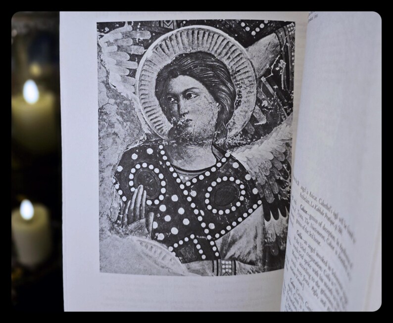 Book of Angels Occult Grimoire Book Magic Spells Metaphysical Angel Astrology