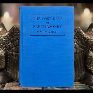 1931 FREEMASONRY Occult Egypt Metaphysical Alchemy Book of the Dead 33rd Degree Manly P Hall Masonic Esoteric Masonry Secret Society Gift