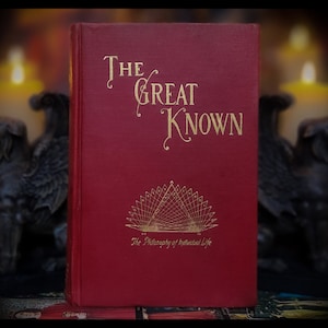 1928 CLAIRVOYANCE DIVINATION METAPHYSICS Other Realms &quot;Super Rare&quot; The Great Known Life After Death Occult Book Metaphysical