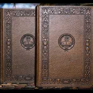 1929 Freemasonry Set Illuminati Book Antique Knights Templar Rosicrucian Occult Magic Masonic Mythology Metaphysical Masonry Art 33rd Gift