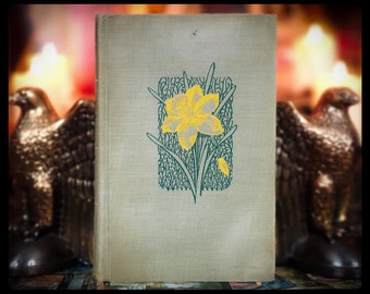 1949 Book of Flowers Botany Flower Apothecary Botanical Antique Vintage Plant Horticulture